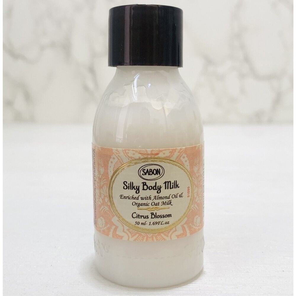 NEW SABON Silky Body Milk Citrus Blossom 50ml 1.69 fl oz Travel mini size
